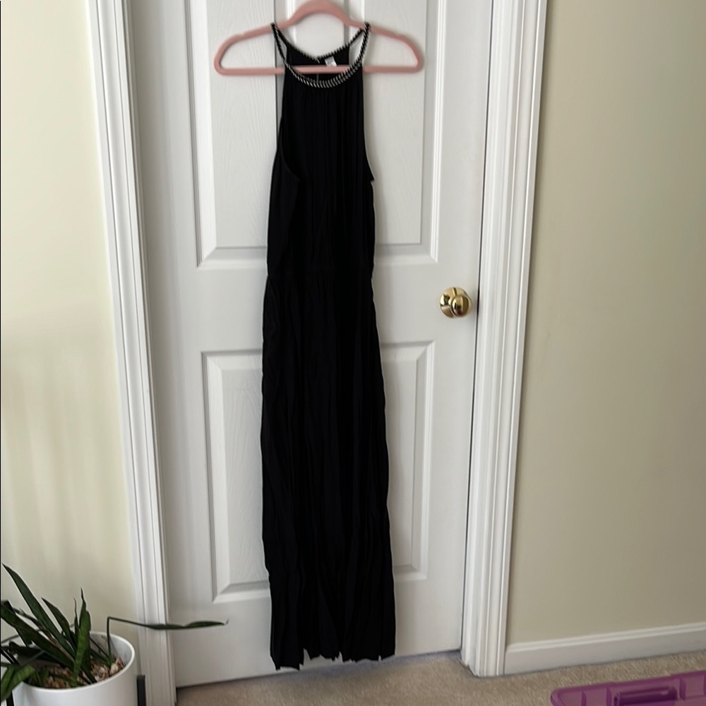 Elegant Black Summer Dress